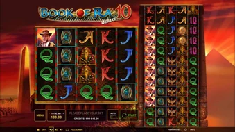 Offizielles Spielbild von Book of Ra deluxe 10