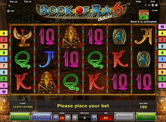 Offizielles Spielbild von Book of Ra deluxe 6