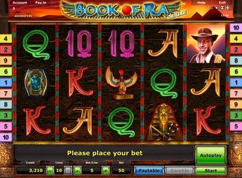 Offizielles Spielbild von Book of Ra deluxe
