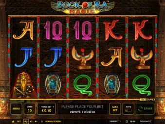 Offizielles Spielbild von Book of Ra Magic