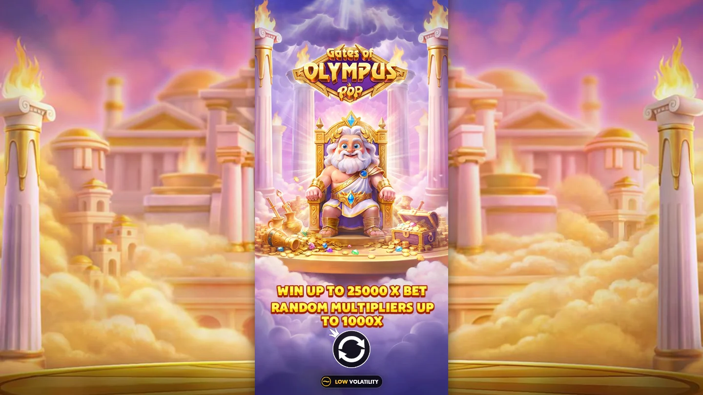 Gates of Olympus POP: Titelmotiv der offiziellen Demo