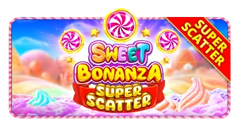 Offizielles Spielmotiv von Sweet Bonanza Super Scatter
