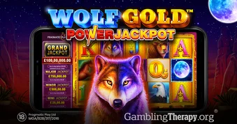 Offizielles Spielmotiv von Wolf Gold PowerJackpot