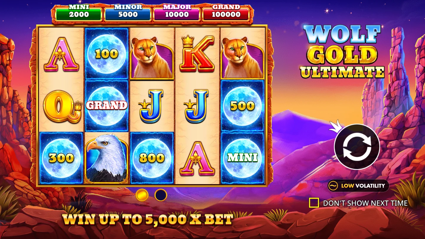 Wolf Gold Ultimate: Titelmotiv der offiziellen Demo