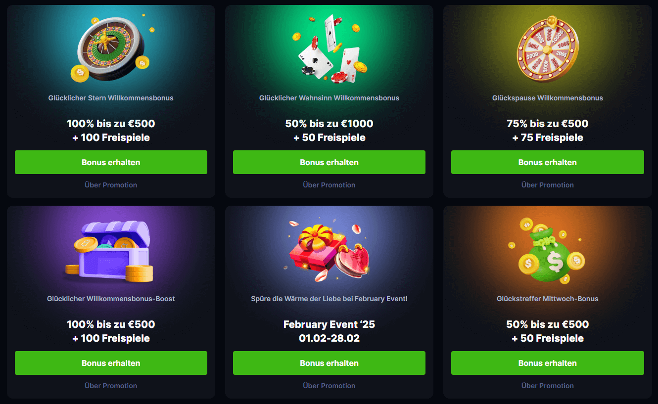 Hashlucky Casino Bonusprogramm